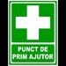 Indicator pentru punct de prim ajutor